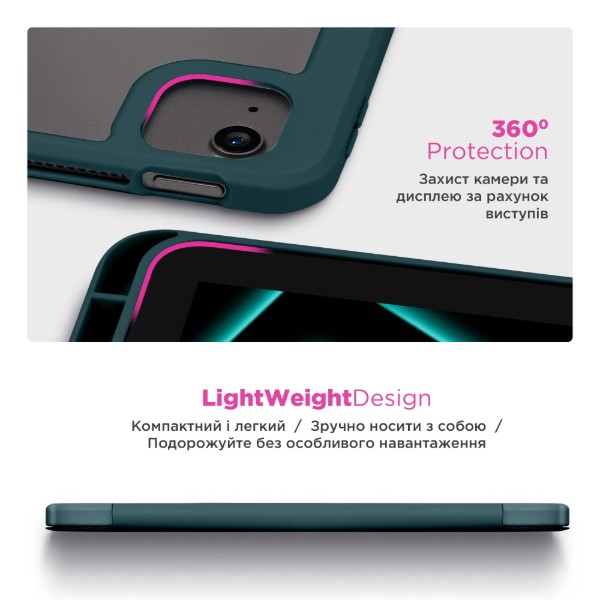 Фото - Чохол для планшету Armorstandart Y-Type PEN for Xiaomi Redmi Pad 2 Pro Pine Green (ARM91190)
